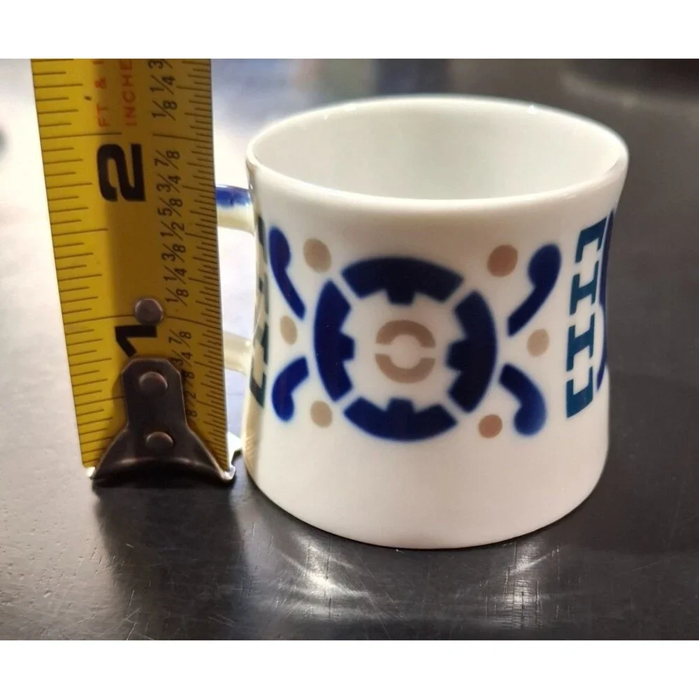 Rare Sargadelos Burela Cup & Saucer Coffee Set